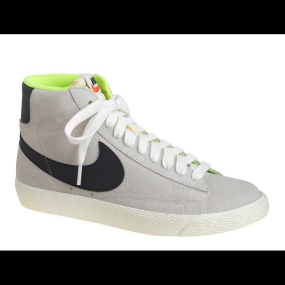 neon green nike high tops